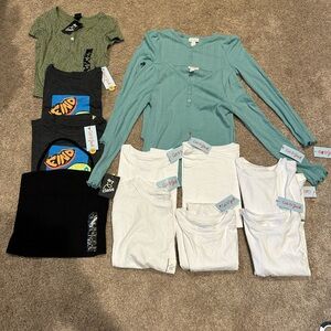 Cat & Jack Girls Large Top Bundle